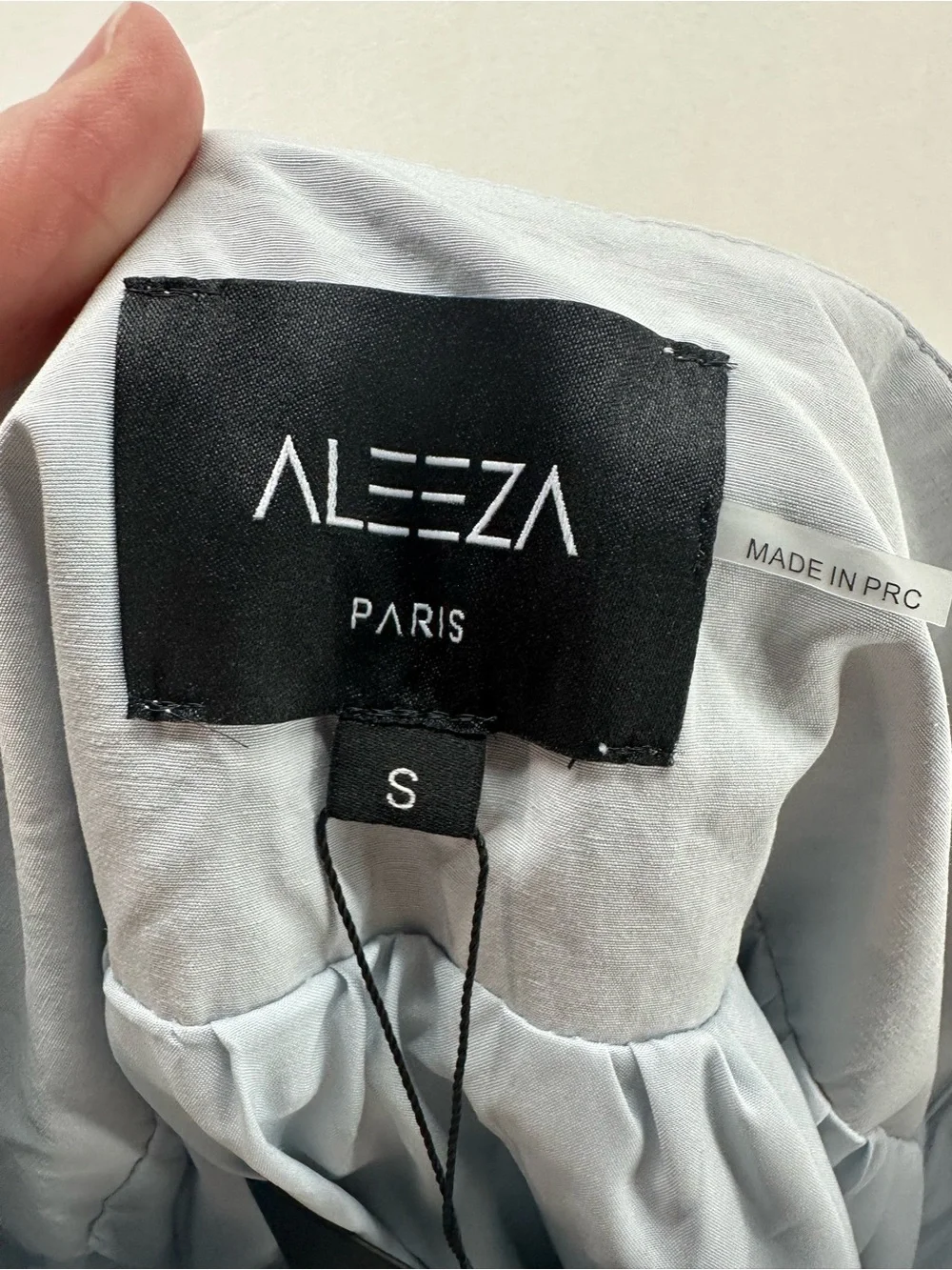 Aleeza‎ Paris Bubble Balloon Skirt Light Blue Flowy Romantic Balletcore Size S